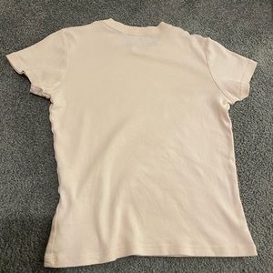 Light pink basic brandy Melville top
